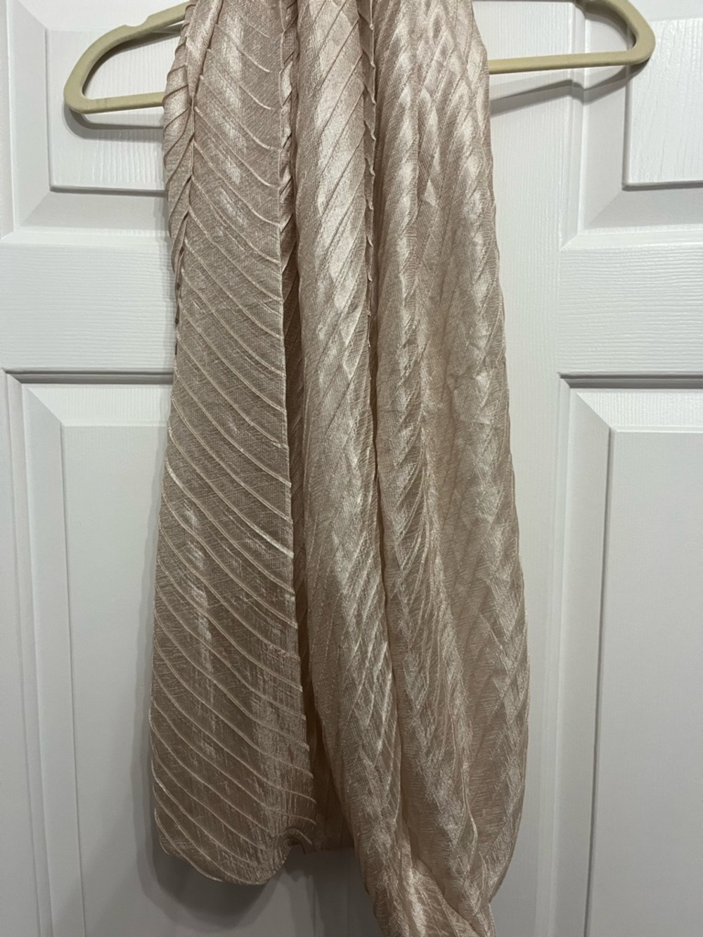 Apt. 9 Light Champagne Pleated Scarf